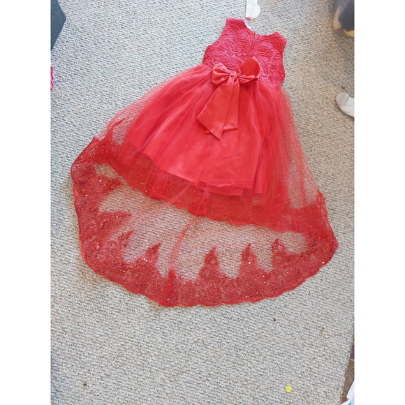 Girls size 18/160 Formal Christmas Dress,nwt - Picture 6 of 10